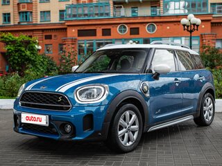 2021 Mini Countryman Cooper S E II Рестайлинг, синий, 3750000 рублей, вид 1