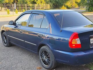 2006 Hyundai Accent ТагАЗ II, синий, 390000 рублей, вид 5