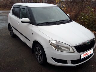 2012 Skoda Fabia II Рестайлинг, белый, 550000 рублей, вид 4