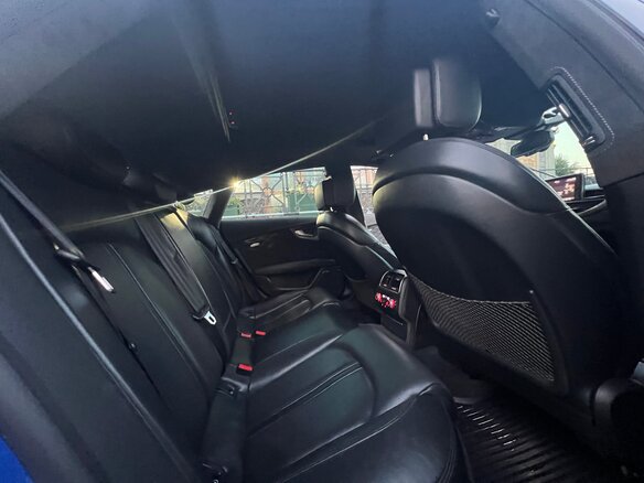 2015 Audi A7 I (4G) Рестайлинг, синий, 4600000 рублей - вид 20