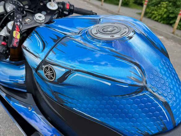 2007 Yamaha YZF-R1, синий, 699000 рублей - вид 8