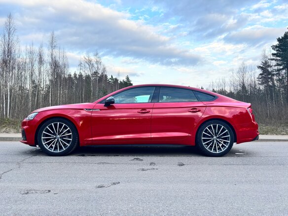 2019 Audi A5 II (F5), красный - вид 11