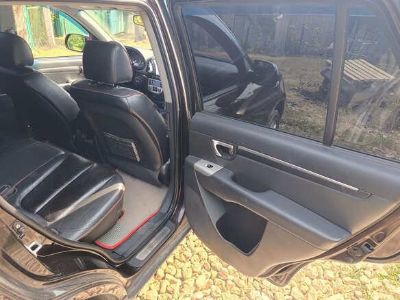 2008 Hyundai Santa Fe II, пурпурный, 1050000 рублей - вид 14