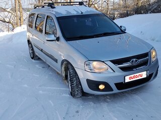 2013 Lada (ВАЗ) Largus I, серебристый, 650000 рублей, вид 4