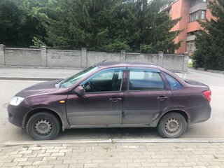 2013 Lada (ВАЗ) Granta I, красный, 400000 рублей, вид 2