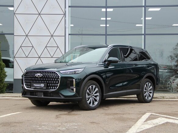 2025 Chery Tiggo 9 I, зелёный - вид 7