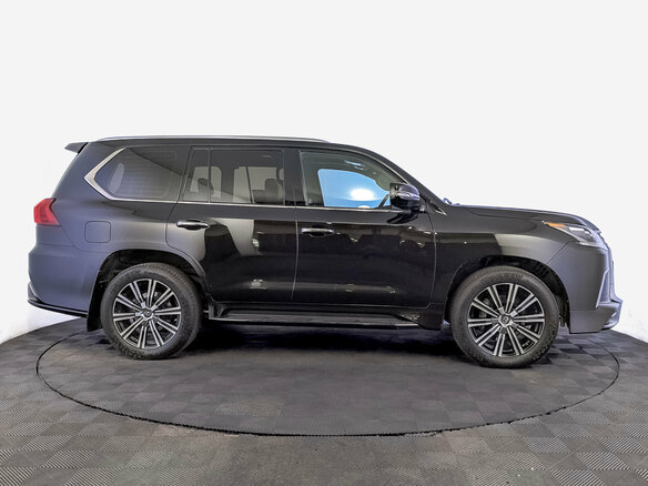 2018 Lexus LX 570 III Рестайлинг 2, чёрный - вид 4
