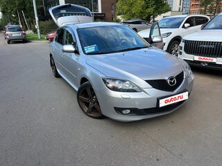 2008 Mazda 3 I (BK) Рестайлинг, серебристый, 870000 рублей, вид 1