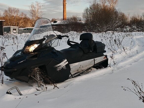 2010 BRP Lynx Adventure, чёрный - вид 1
