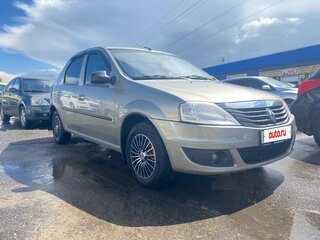 2011 Renault Logan I Рестайлинг, бежевый, 487000 рублей, вид 2