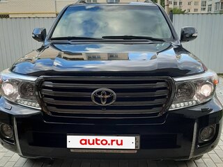 2012 Toyota Land Cruiser 200 Series Рестайлинг 1, чёрный, 3800000 рублей, вид 2