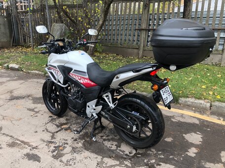 2017 Honda CB 400X, красный, 410000 рублей, вид 4