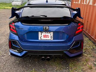 2019 Honda Civic X, синий, 2200000 рублей, вид 5