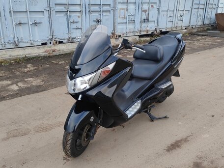 2007 Suzuki Burgman (SkyWave) 250, чёрный, 189000 рублей, вид 1
