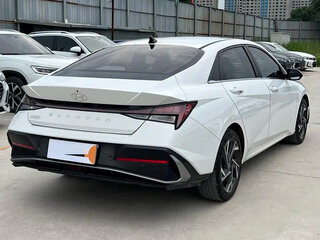 2023 Hyundai Elantra N Line VII (CN7) Рестайлинг, белый, 1650300 рублей, вид 4