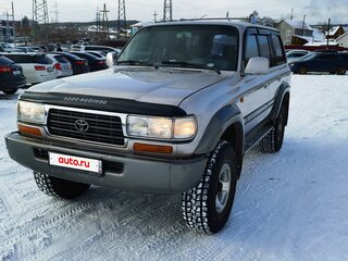 1997 Toyota Land Cruiser 80 Series Рестайлинг, серый, 4200000 рублей, вид 4