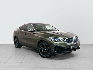 2020 BMW X6 40i III (G06), зелёный, 5774000 рублей, вид 3