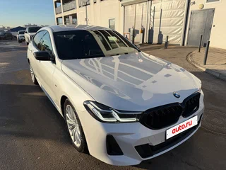 2021 BMW 6 серии Gran Turismo 630d xDrive IV (G32) Рестайлинг, белый, 5500000 рублей, вид 5