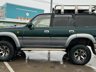 1997 Toyota Land Cruiser 80 Series Рестайлинг, зелёный, 2800000 рублей, вид 4
