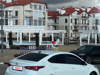 2017 Hyundai Solaris II, белый, 1350000 рублей, вид 1