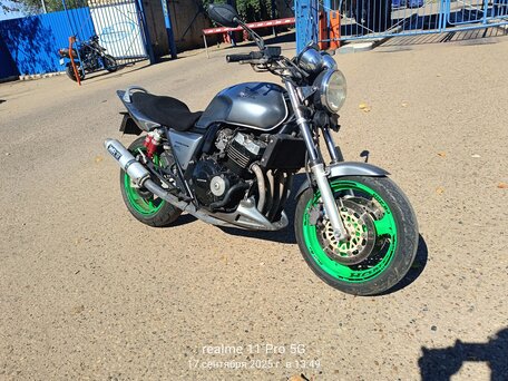 1995 Honda CB 400 Super Four, серый, 270000 рублей, вид 1