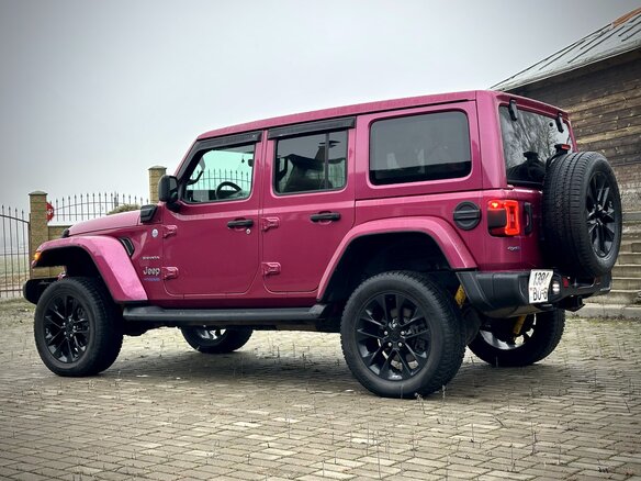 2021 Jeep Wrangler IV (JL), пурпурный, 3000000 рублей - вид 10