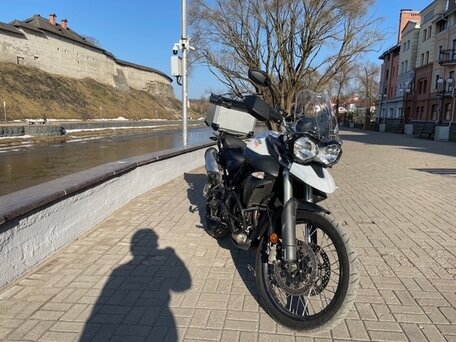 2013 Triumph Tiger 800, белый, 680000 рублей, вид 3
