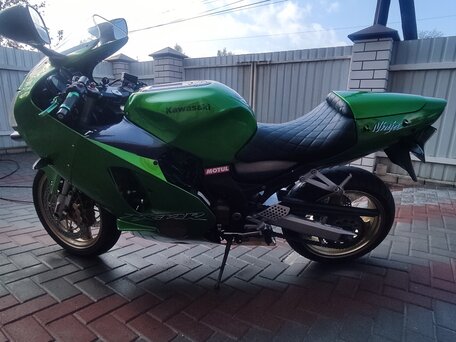 2000 Kawasaki ZX-12 Ninja, зелёный, 470000 рублей, вид 3