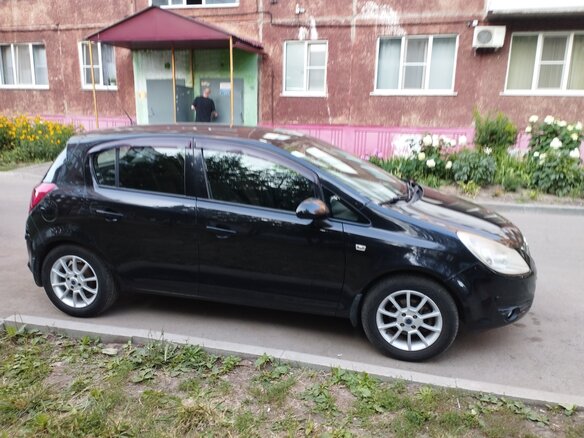 2008 Opel Corsa D, чёрный, 420000 рублей - вид 2