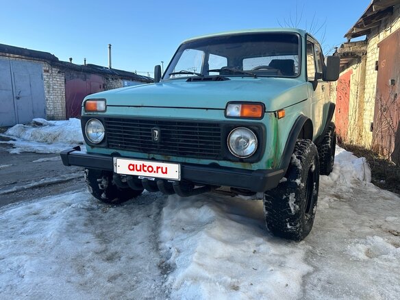 2001 Lada (ВАЗ) 2121 (4x4) I Рестайлинг, зелёный, 200000 рублей