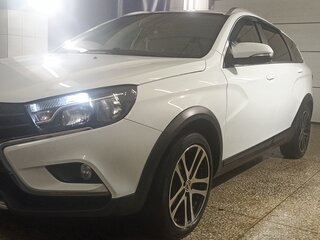 2021 Lada (ВАЗ) Vesta SW I, белый, 1400000 рублей, вид 1