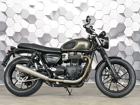 2021 Triumph Street Twin, серый, 747000 рублей, вид 3