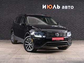 2019 Volkswagen Tiguan Allspace II, чёрный, 2630000 рублей, вид 3