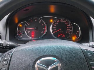 2007 Mazda 6 I (GG) Рестайлинг, синий, 260000 рублей, вид 5