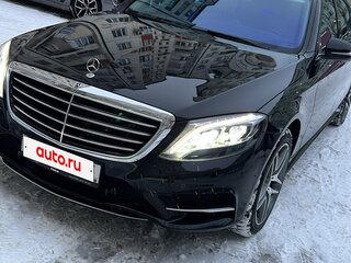 2017 Mercedes-Benz S-Класс 400 Long VI (W222, C217), чёрный, 3800000 рублей, вид 2