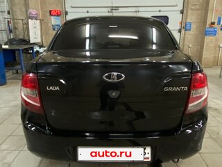 2017 Lada (ВАЗ) Granta I, чёрный, 500000 рублей, вид 4
