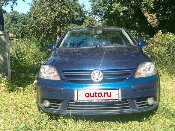 2008 Volkswagen Golf Plus I, синий, 500000 рублей - вид 1
