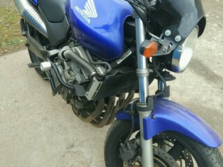 2002 Honda CB 600F Hornet, синий, 400000 рублей, вид 4