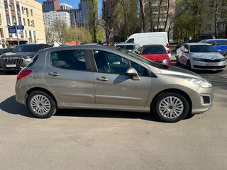 2012 Peugeot 308 I Рестайлинг, бежевый, 550000 рублей, вид 5