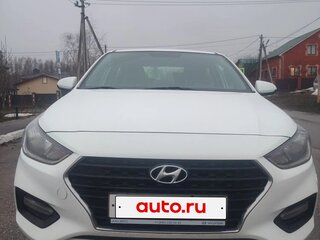 2019 Hyundai Solaris II, белый, 1088000 рублей, вид 2