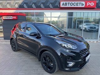 2021 Kia Sportage IV Рестайлинг, чёрный, 2469900 рублей, вид 2