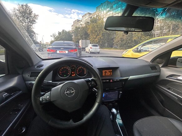 2007 Opel Astra H, чёрный - вид 23