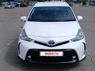 2015 Toyota Prius Alpha I (ZVW40/41) Рестайлинг, белый, 1200000 рублей, вид 1