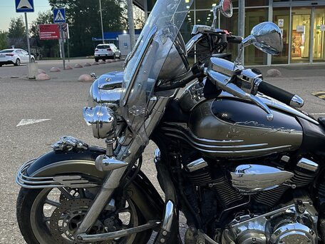 2006 Yamaha XV 1900, чёрный, 850000 рублей, вид 4