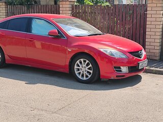 2008 Mazda 6 II (GH), красный, 740000 рублей, вид 1