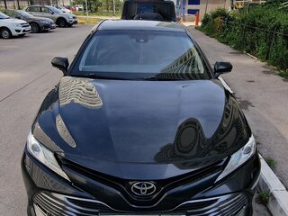 2018 Toyota Camry VIII (XV70), чёрный, 2500000 рублей, вид 1