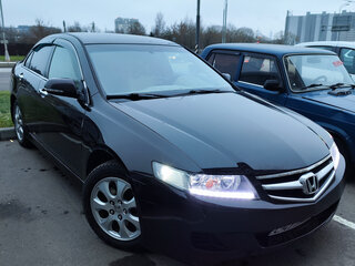 2005 Honda Accord VII Рестайлинг, чёрный, 604000 рублей, вид 2