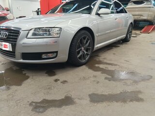 2002 Audi A8 II (D3), серебристый, 1500000 рублей, вид 3