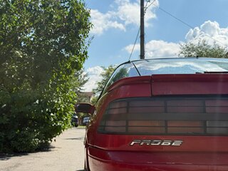 1990 Ford Probe I, красный, 220000 рублей, вид 3