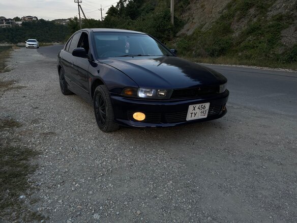 1998 Mitsubishi Galant VIII Рестайлинг, фиолетовый, 300000 рублей - вид 2